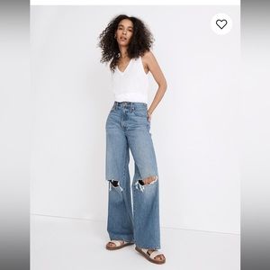 Madewell Wide Leg Jeans